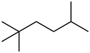 2,2,5-トリメチルヘキサン 化学構造式
