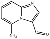 IMidazo[1,2-a]pyridine-3-carboxaldehyde, 5-aMino- Struktur