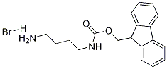 N-FMOC-1,4-丁二胺 氢溴酸盐, 352235-99-5, 结构式