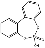 2,2'-BIPHENYLDIOL, CYCLIC PHOSPHATE Struktur
