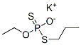 O-乙基-S-丙基二硫代磷酸钾 结构式