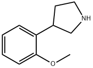 3-(2-METHOXYPHENYL)PYRROLIDINE Structure