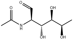 N-acetylfucosamine Struktur