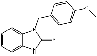 1-(4-methoxybenzyl)-1H-benzimidazole-2-thiol Structure