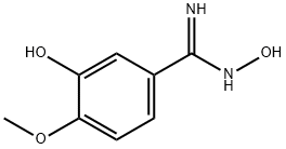 Benzenecarboximidamide,N,3-dihydroxy-4-methoxy- Structure