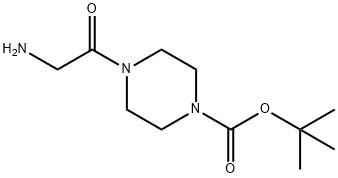 1-BOC-4-(2-氨基乙酰基)-哌嗪, 352359-09-2, 结构式