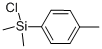 p-トリルジメチルクロロシラン 化学構造式