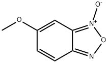 5-METHOXYBENZOFURAZAN 3-OXIDE Struktur