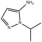 2-イソプロピル-2H-ピラゾール-3-イルアミン 化学構造式