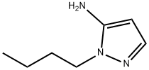 2-BUTYL-2H-PYRAZOL-3-YLAMINE, 3524-17-2, 结构式