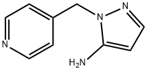 1-(PYRIDIN-4-YLMETHYL)-1H-PYRAZOL-5-AMINE Struktur