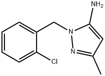 2-(2-CHLORO-BENZYL)-5-METHYL-2H-PYRAZOL-3-YLAMINE