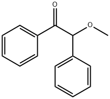 BENZOIN METHYL ETHER Struktur