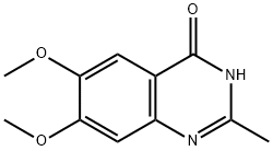 6,7-二甲氧基-2-甲基-4-羟基喹唑啉, 35241-23-7, 结构式