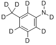 M-TOLUIDINE-D9 Struktur