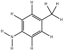 对甲基苯胺-D9氘代, 352431-23-3, 结构式
