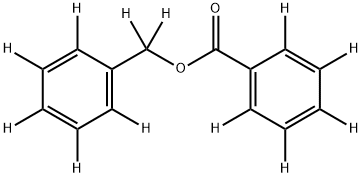 苯甲酸苄酯-D12氘代, 352431-26-6, 结构式