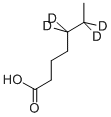 HEPTANOIC-5,5,6,6-D4 ACID 结构式
