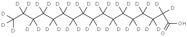 HEPTADECANOIC-D33 ACID Structure