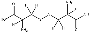 DL-CYSTINE-2,2',3,3,3',3'-D6 Structure