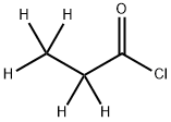 塩化プロピオニル‐D5 化学構造式