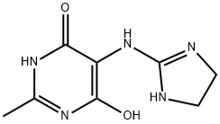 5-[(4,5-Dihydro-1H-iMidazol-2-yl)aMino]-6-hydroxy-2-Methyl-4(3H)-pyriMidinone Structure