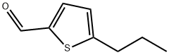 5-プロピル-チオフェン-2-カルバルデヒド 化学構造式