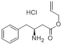 (S)-3-氨基-4-苯基丁酸烯丙酯 盐酸盐, 352523-25-2, 结构式
