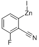 2-CYANO-3-FLUOROPHENYLZINC IODIDE Structure