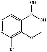 3-溴-2-甲氧基苯硼酸, 352525-80-5, 结构式