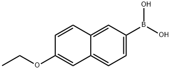 6-エトキシ-2-ナフタレンボロン酸 化学構造式