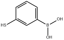 3-メルカプトフェニルボロン酸 化学構造式