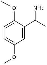 1-(2,5-二甲氧基苯基)乙胺, 35253-26-0, 结构式