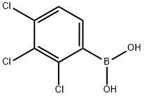 2,3,4-三氯苯硼酸,352530-21-3,结构式