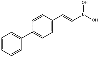TRANS-2-(4-BIPHENYL)VINYLBORONIC ACID Struktur