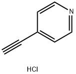 4-エチニルピリジン塩酸塩 化学構造式