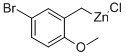 5-BROMO-2-METHOXYBENZYLZINC CHLORIDE Struktur
