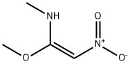 ((1E)-1-METHOXY-2-NITROVINYL)METHYLAMINE Structure