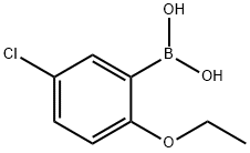 5-氯-2-乙氧基苯硼酸, 352534-86-2, 结构式