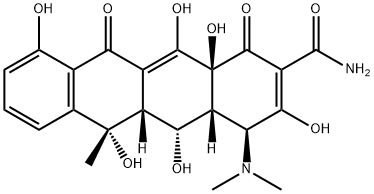 4-エピオキシテトラサイクリン 化学構造式