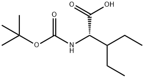 Boc-Diethylglycine Structure