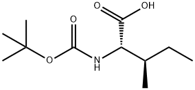 boc-L-别异亮氨酸,35264-07-4,结构式