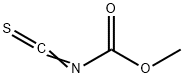 メトキシカルボニルイソチオシアナート 化学構造式