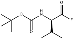 Carbamic acid, [(1R)-1-(fluorocarbonyl)-2-methylpropyl]-, 1,1-dimethylethyl Struktur