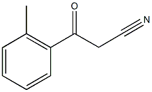 3-(2-METHYLPHENYL)-3-OXOPROPANENITRILE Structure