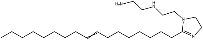 N-[2-[2-(8-heptadecenyl)-4,5-dihydro-1H-imidazol-1-yl]ethyl]ethylenediamine  Structure