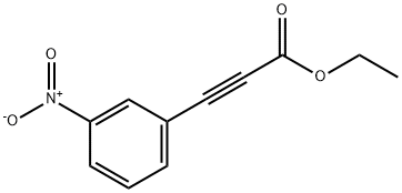 (3-NITRO-PHENYL)-PROPYNOIC ACID ETHYL ESTER Struktur