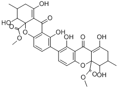 SECALONIC ACID D FROM PENICILLIUM*OXALICUM Structure