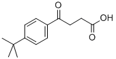 4-(4-叔丁基苯基)-4-氧代丁酸, 35288-08-5, 结构式