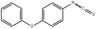 4-苯氧基苯基异硫氰酸酯, 3529-87-1, 结构式